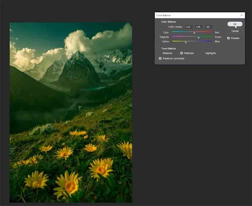 Green Color Painting Green color painting