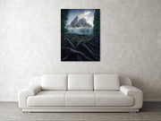 Forest View To the Mountain - Metal Print