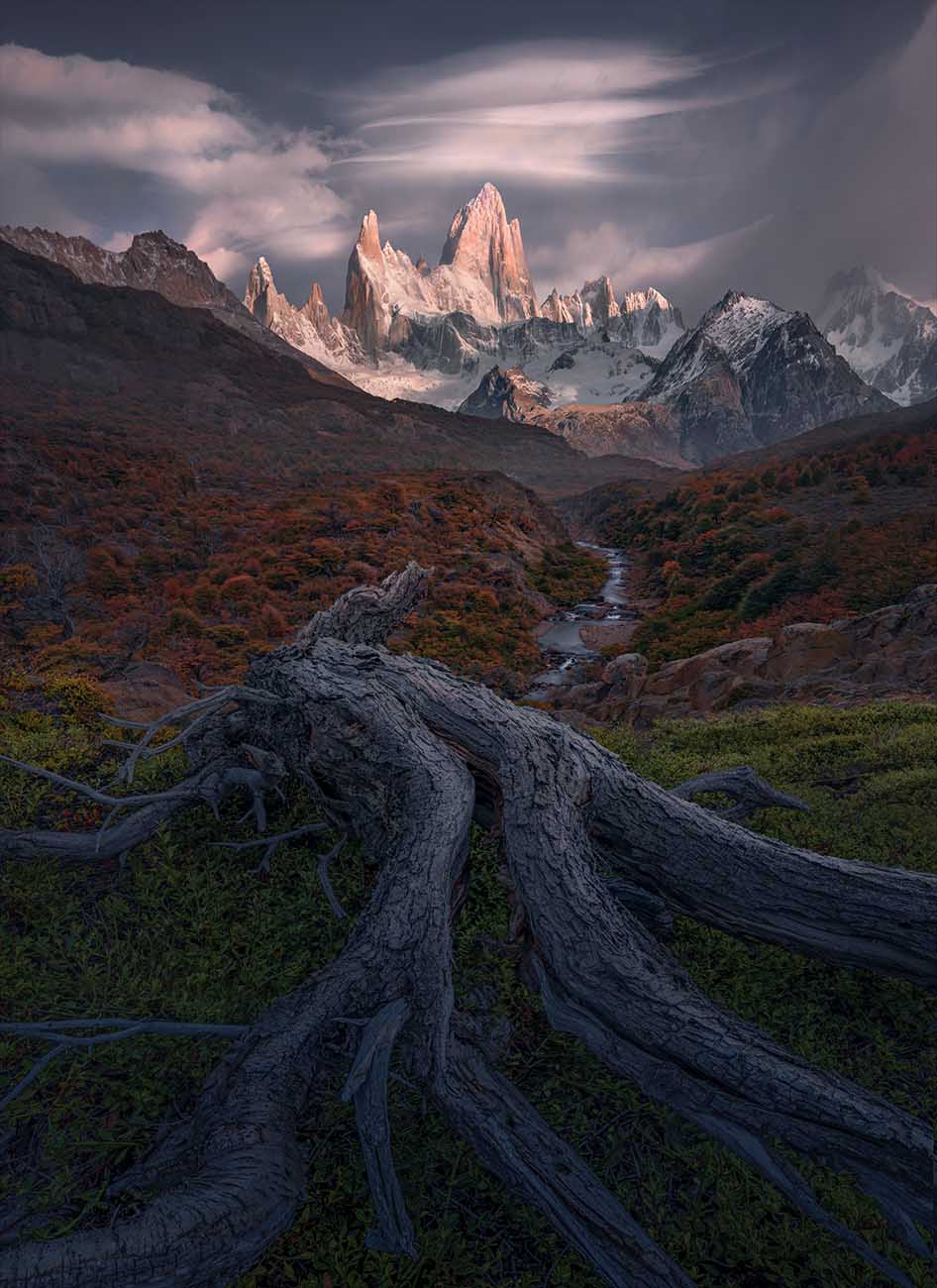 Monte fitz roy lenticular