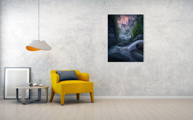 Summer Sunrise Dolomites - Canvas Print