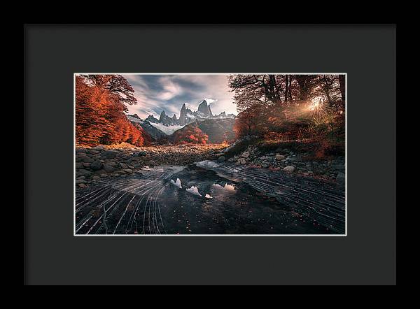 Sunlight Autumn - Framed Print