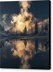 Mountain Art Dolomites - Canvas Print