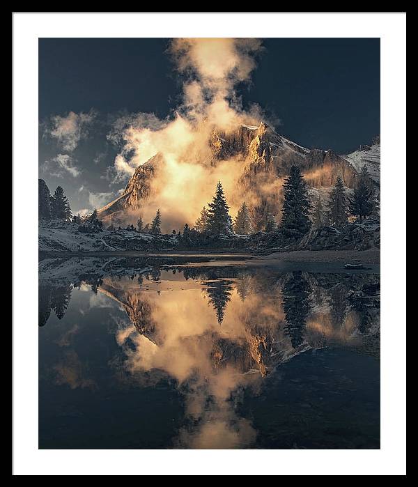 Visit Dolomiti - Framed Print