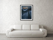 Gornergrat Art Print framed and hanged on wall in big size