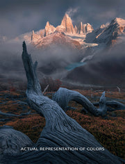 Mountain Landscape Patagonia - Metal Print