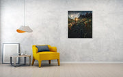 Southwest Landscape Acrylic Print hanged in living room