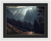 Plattkofel - Framed Print