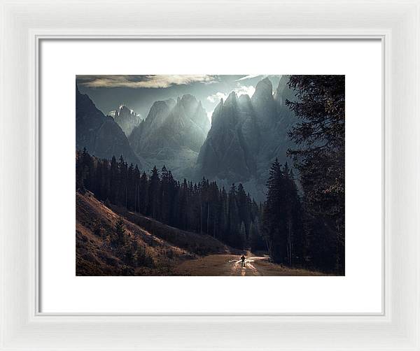 Plattkofel - Framed Print