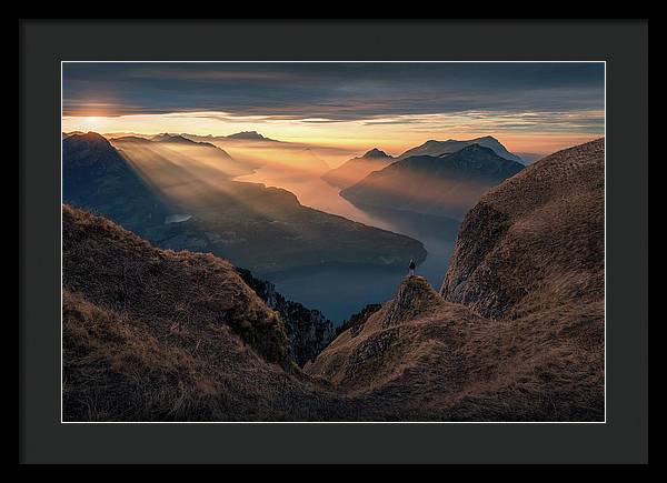 Above it All - Framed Print