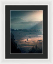 The lonely Tree - Framed Print