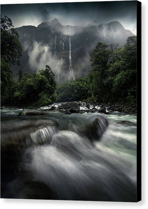 New Zealand River - Canvas Print