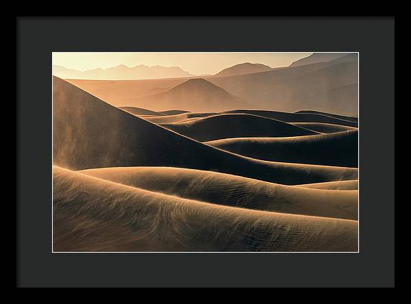 Mesquite Flat Sand Dunes Print