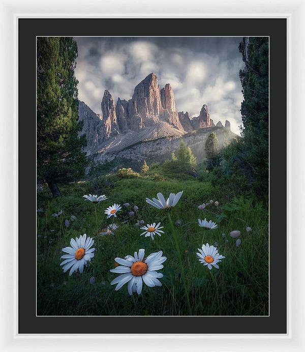 Dolomiti Summer Evening - Framed Print