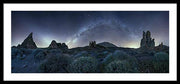Milky Way Panorama - Framed Print