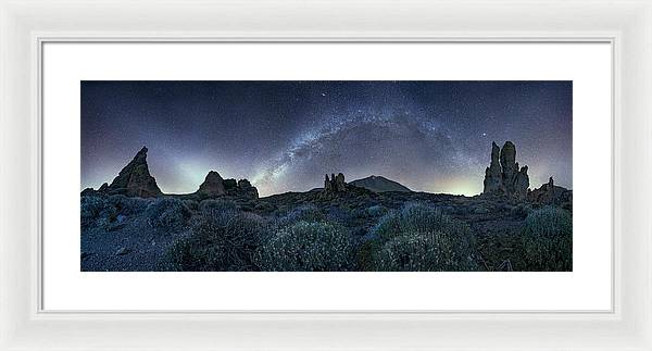 Milky Way Panorama - Framed Print