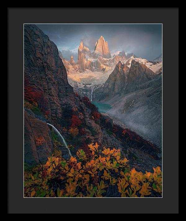 Argentina Autumn Fall Framed Print