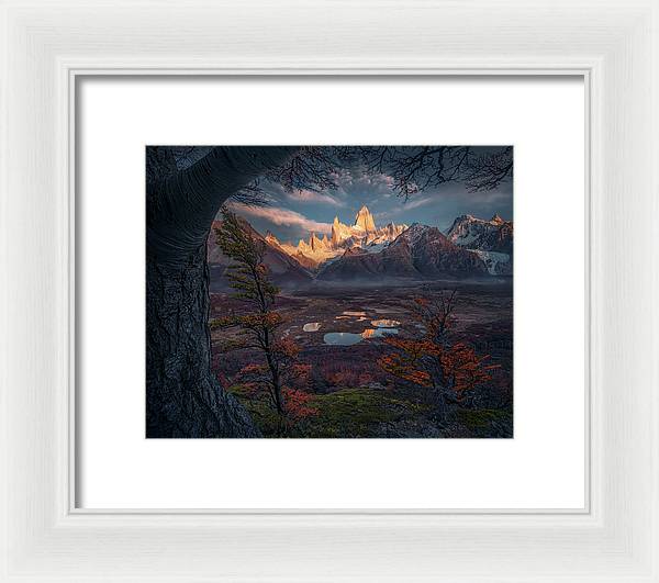 Red Orange and Yellow - Framed Print
