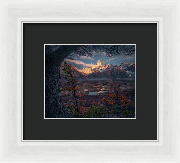 Red Orange and Yellow - Framed Print