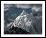Snowy Mountain Framed Print