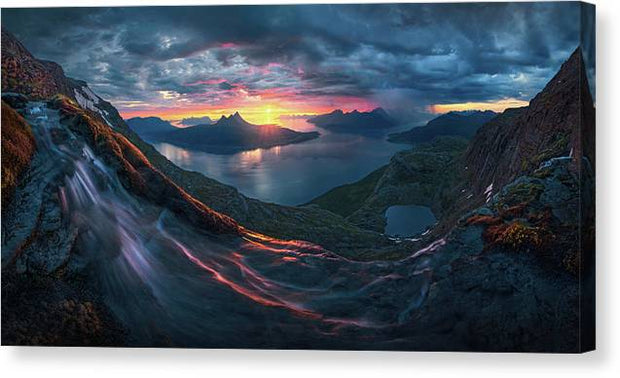 Panorama Lofoten - Canvas Print