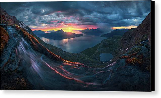 Panorama Lofoten - Canvas Print