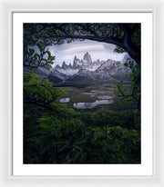 Patagonia woods - Framed Print