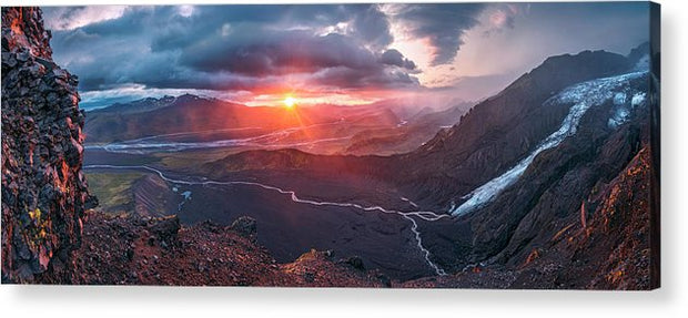 Greeting from Mordor - Acrylic Print