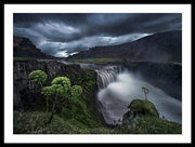 Jökulságljúfur Canyon - Framed Print