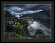 Jökulságljúfur Canyon - Framed Print