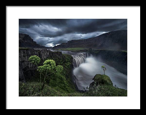 Jökulságljúfur Canyon - Framed Print