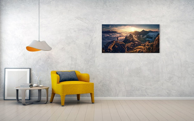 Lofoten Islands Landscape - Metal Print