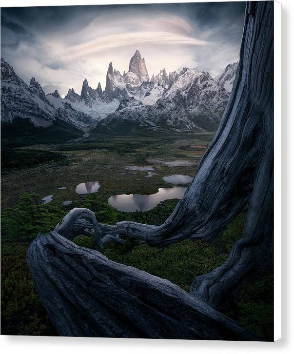 Patagonia Clouds - Canvas Print