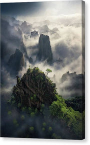Huangshan Mist - Canvas Print
