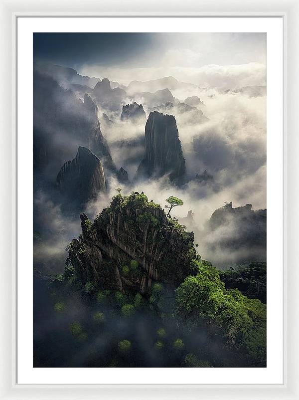 Mountains of China - Framed Print