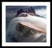 Alpe di Seceda - Framed Print