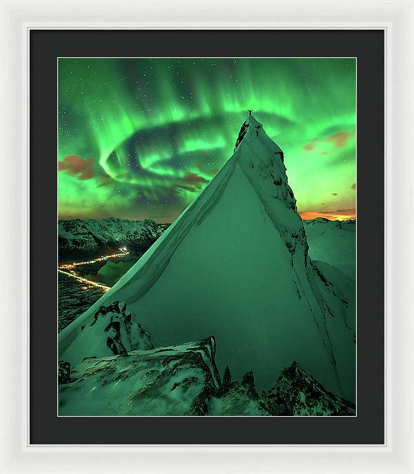 Winter Norway Wall Art - Framed Print