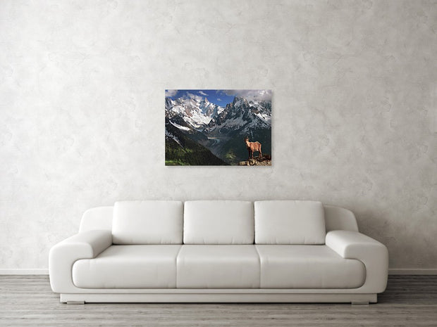 Mont Blanc Massif - Acrylic Print