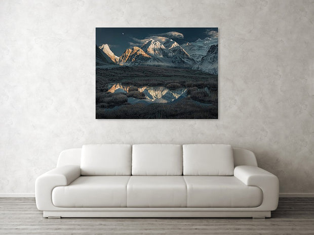 Climbing Mountain - Canvas Print