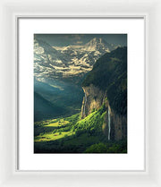 Eiger Monch Jungfrau - Framed Print