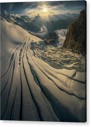 Glacier landscape Fine Art - Acrylic Print