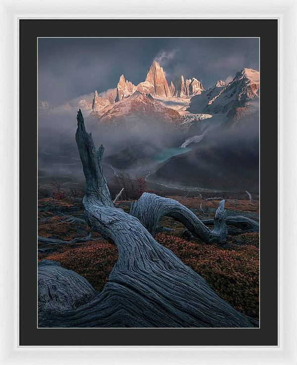 Fitz Roy El Chalten - Framed Print