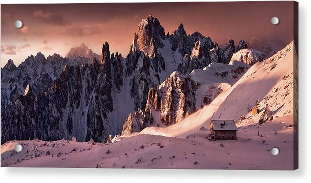 Rifugio Lavaredo - Acrylic Print