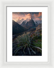 Mountain Addiction - Framed Print
