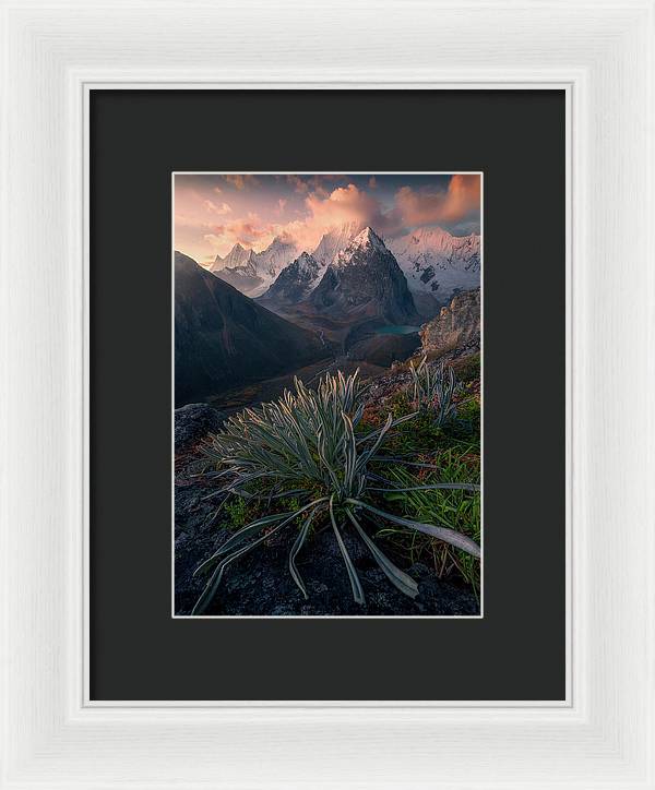 Mountain Addiction - Framed Print