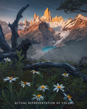 Patagonia Summer Landscape Metal Print