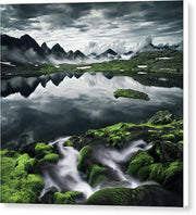 Mountain Reflection - Canvas Print