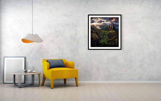 Senja Landscape - Framed Print