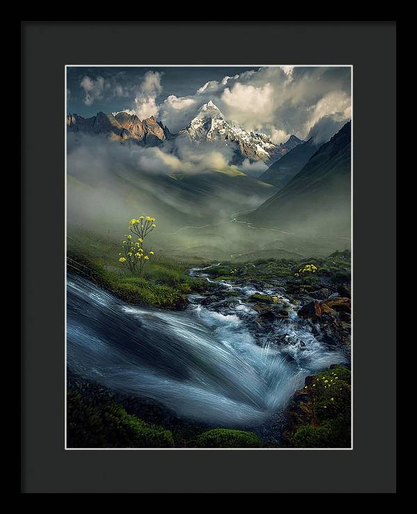 Spring Mountain - Framed Print