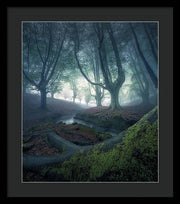 Strangers in the Forest - Framed Print