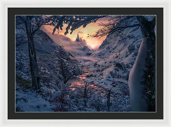 Sun in the Winter - Framed Print